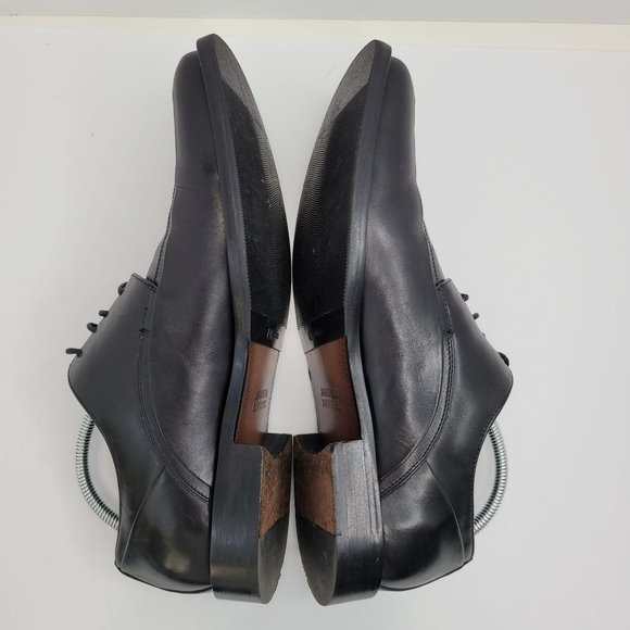 Johnston & Murphy Black Leather Oxford Men\'s Shoes 015-6703 US Size 10.5W main image 5